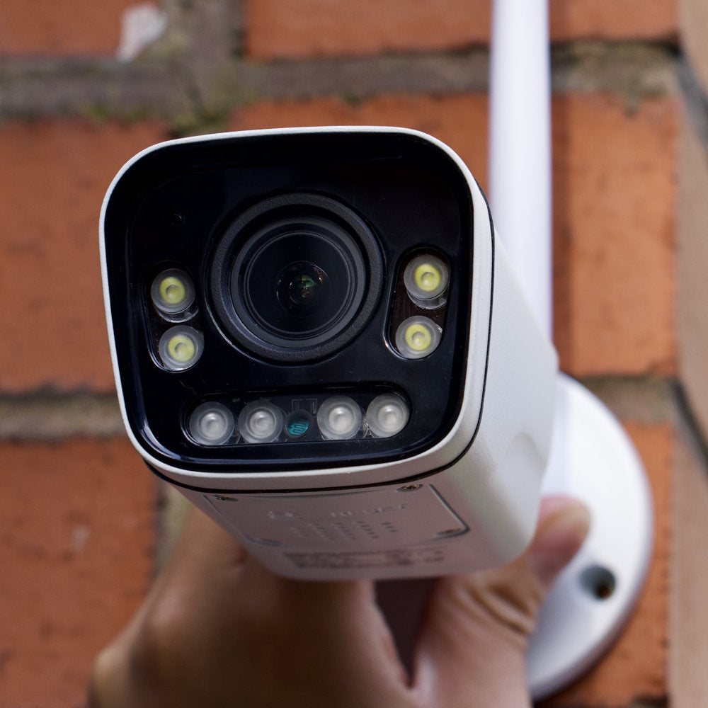 Zxtech 5MP Wireless CCTV System - 3x WiFi Security Cameras Outdoor 2-Way-Audio Night Vision 9CH Sony Starvis | WF3A9Y
