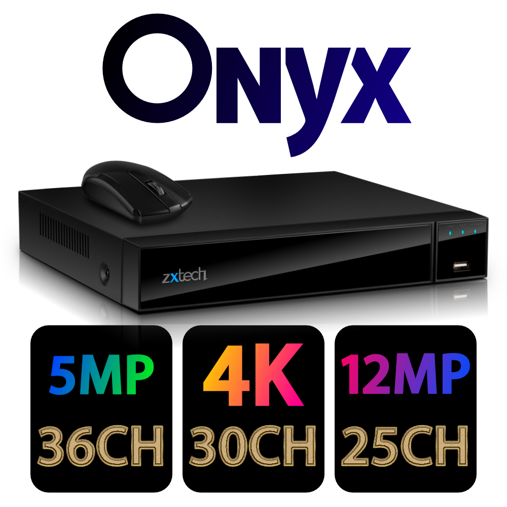 Zxtech Onyx 4K 12MP 36CH CCTV NVR