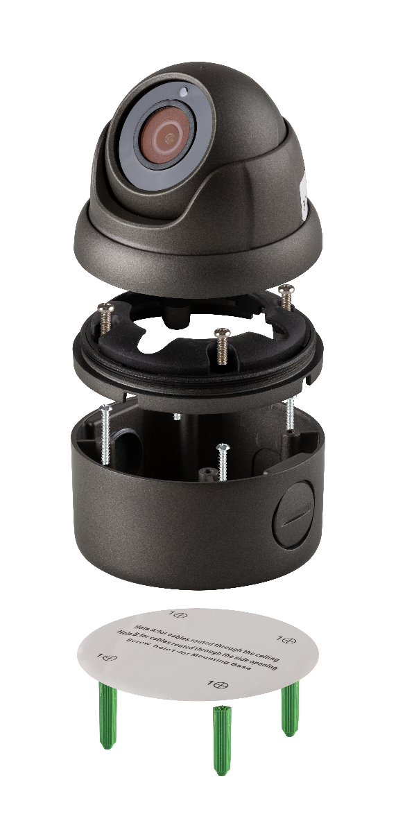 Zxtech Metal Circular CCTV Camera Bracket - Halo Camera