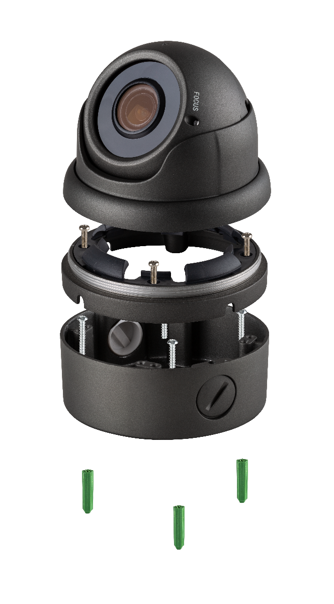 Zxtech Metal Circular CCTV Camera Bracket - HaloPlus Camera