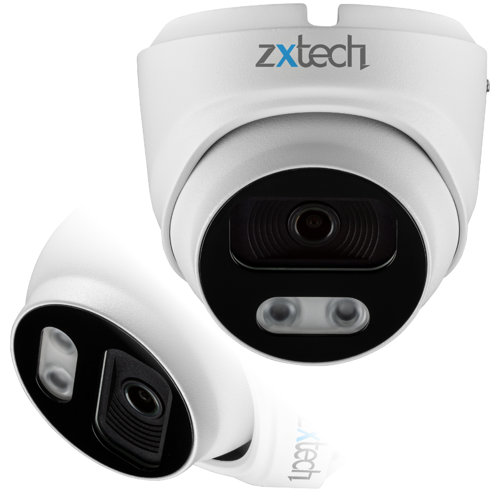 Zxtech 5MP Dome PoE IP CCTV AI Camera | Face Recognition Built-in Microphone Sony Starvis