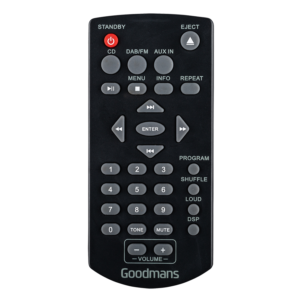 Goodmans MICRODAB10 Remote Control