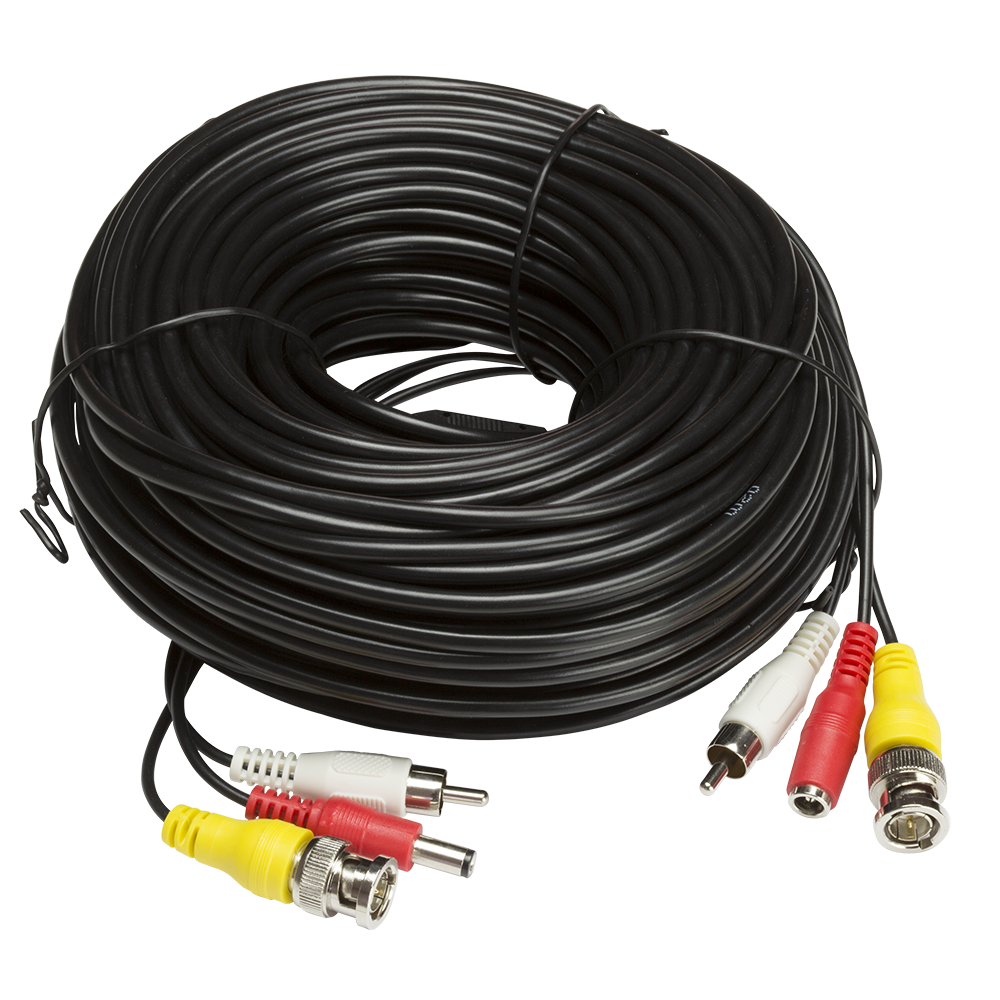 Zxtech 40M Pre-Made BNC+DC+RCA Simense Cable | MK4S78N