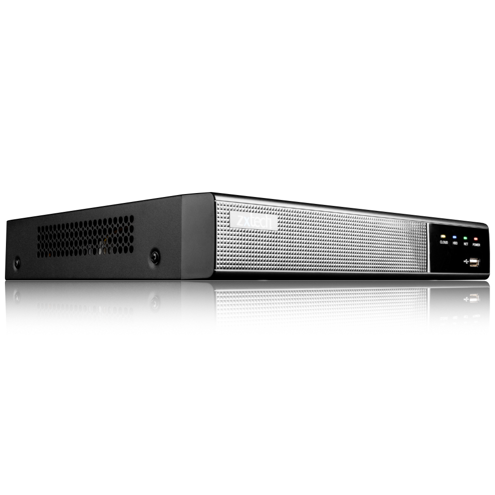 Zxtech Onyx 16 Channel 8-PoE Ports 8MP 4K CCTV High Definition Network Recorder