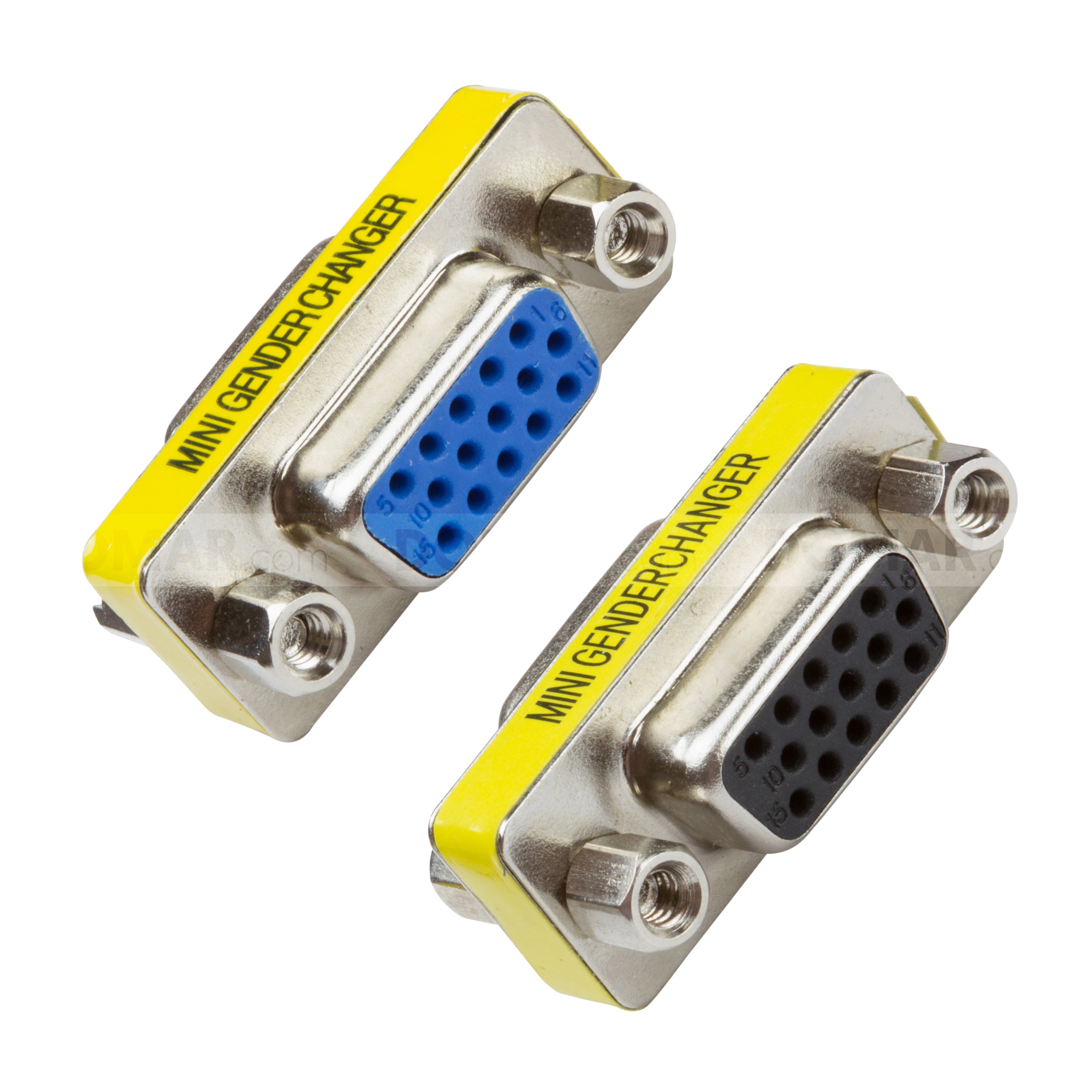 Zxtech 2 Pack of VGA Female Coupler for CCTV Cable